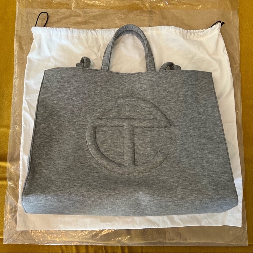 Telfar Gray Tote Bag